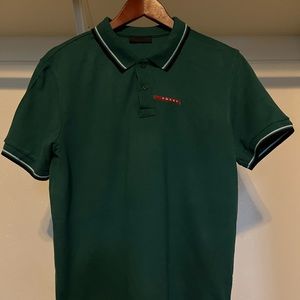Prada Mens Polo Shirt